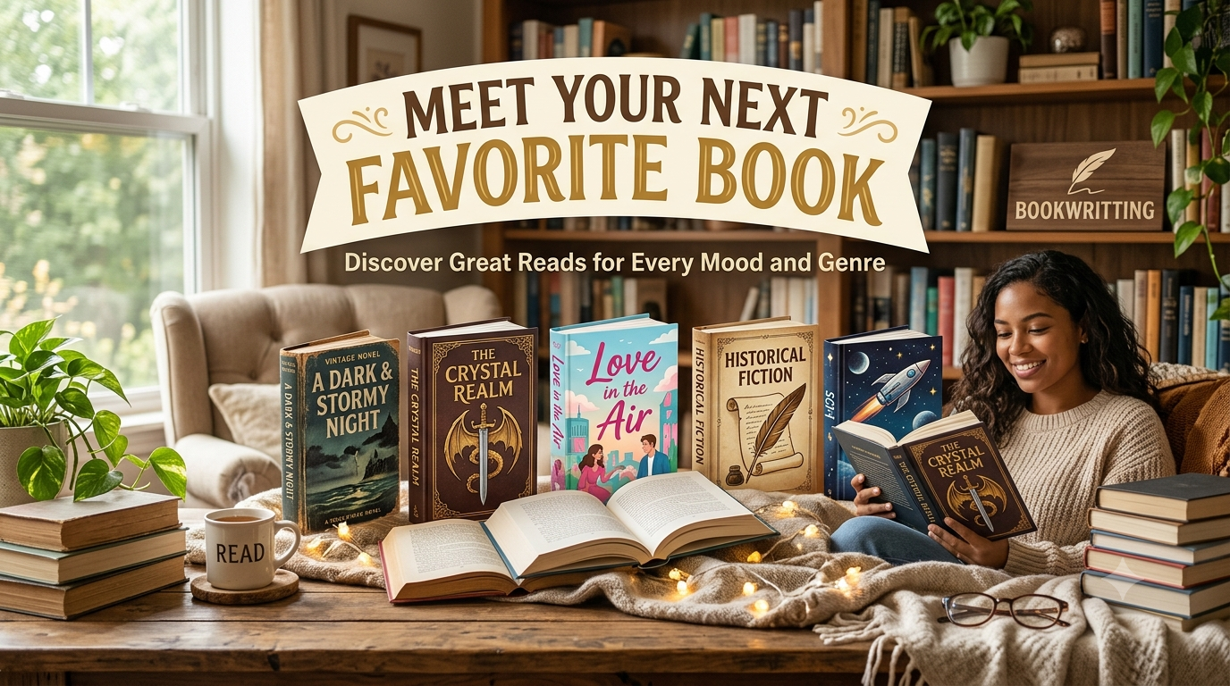 Meet Your Next Favorite Book: Discover Great Reads for Every Mood and Genre
