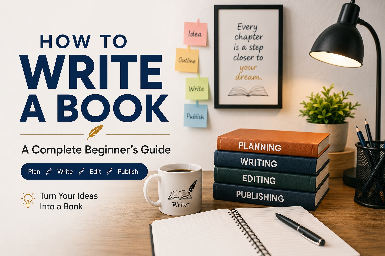 How to Write a Book | A Complete Beginner’s Guide