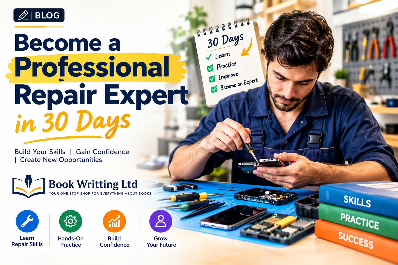 Become a Professional Repair Expert in 30 Days