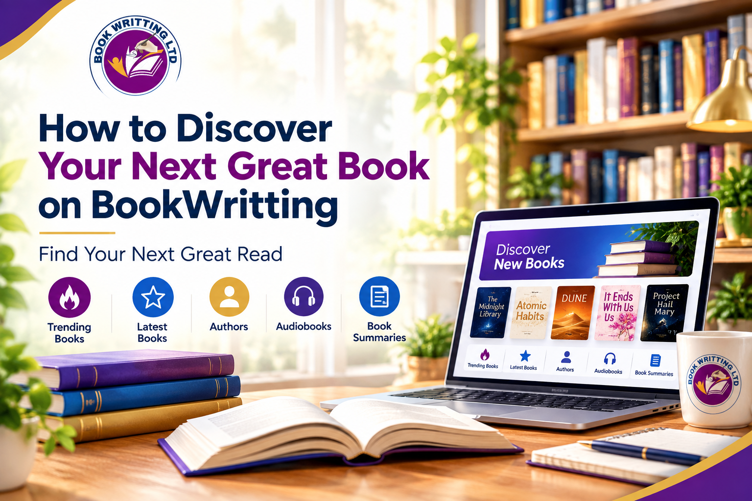 How to Discover Your Next Great Book on BookWritting