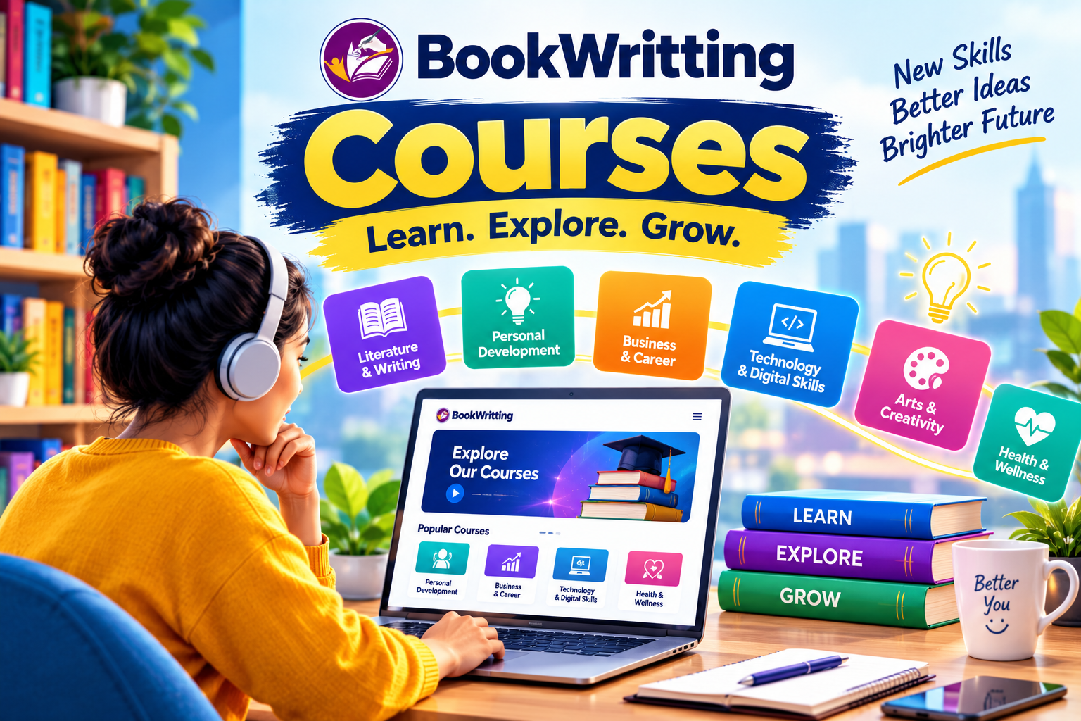 Learn With BookWritting | Explore Courses for Readers and Lifelong Learners
