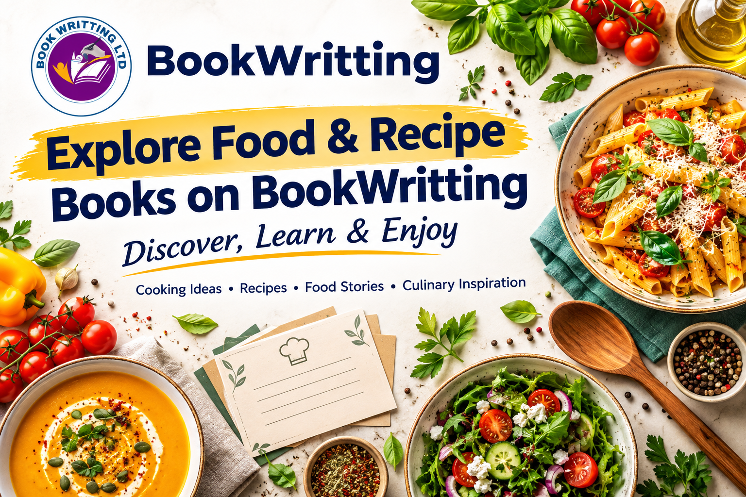 Explore Food & Recipe Books on BookWritting | Discover, Learn & Enjoy