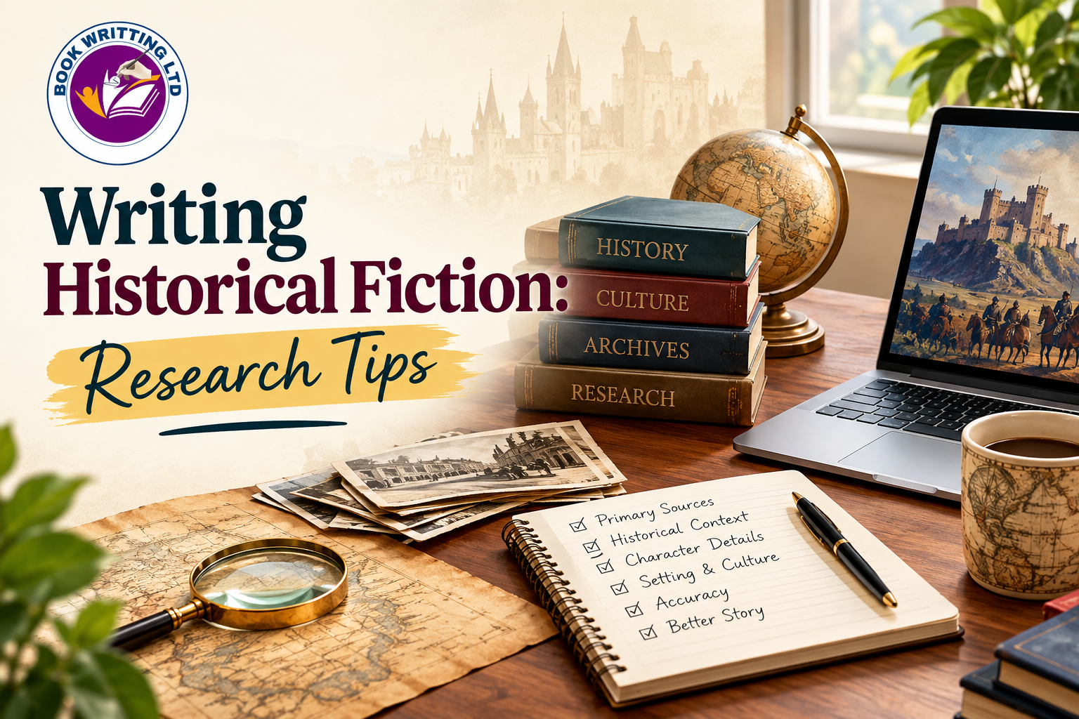 Writing Historical Fiction | Research Tips