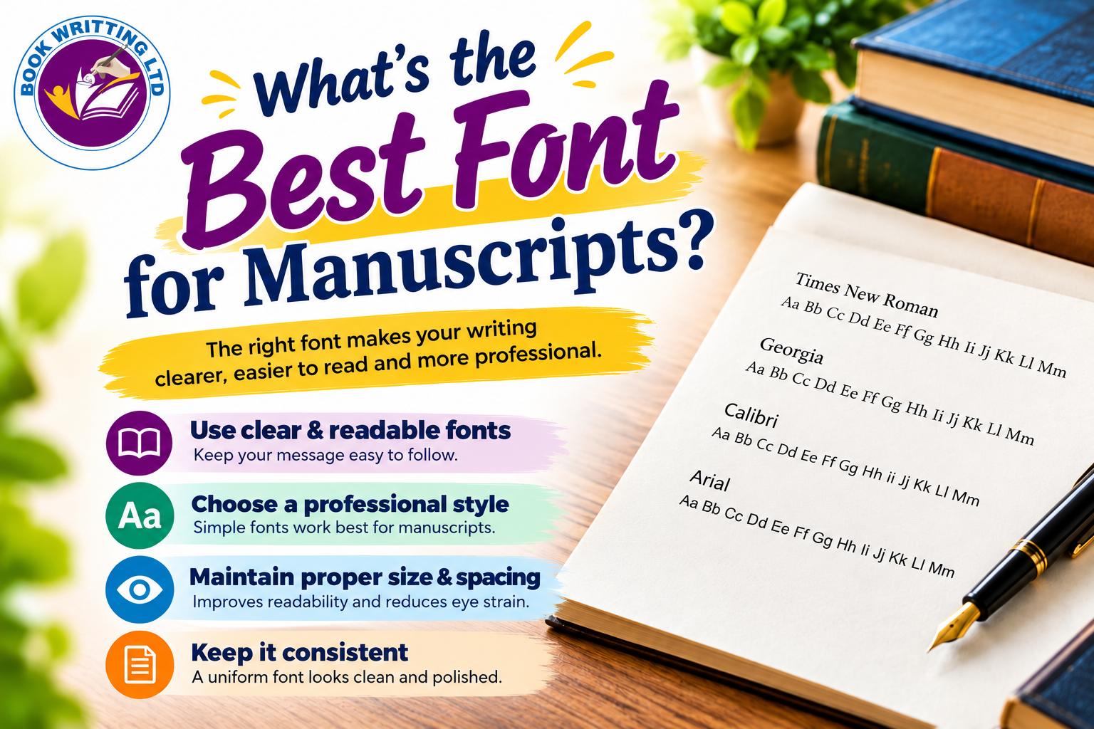 What’s the Best Font for Manuscripts?