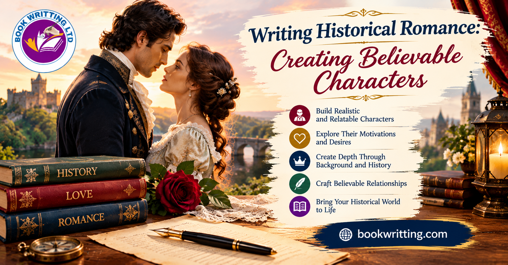 Writing Historical Romance | Creating Believable Characters