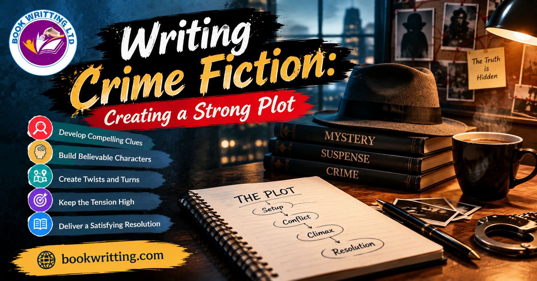 Writing Crime Fiction: Creating a Strong Plot