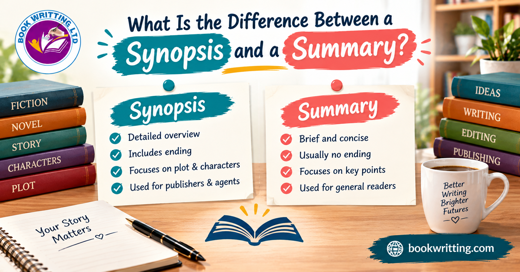 What Is the Difference Between a Synopsis and a Summary?