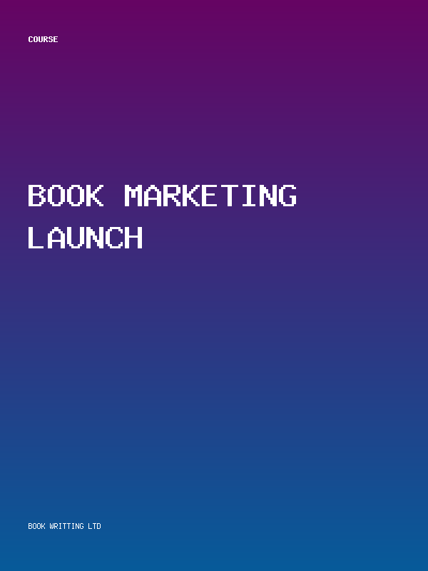 Book Marketing Launch
