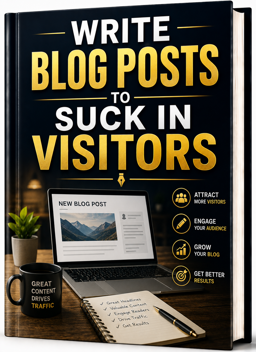 Write Blog Posts To Suck In Visitors
