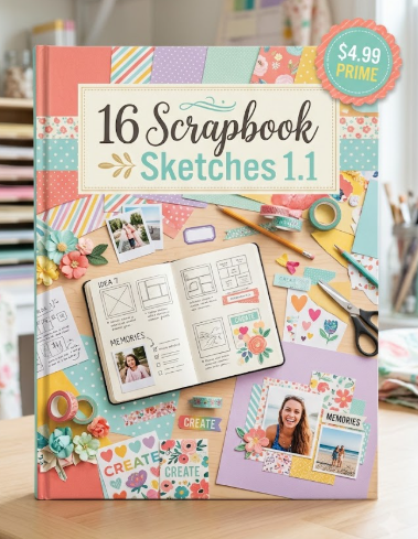16 Scrapbook Sketches 1.1