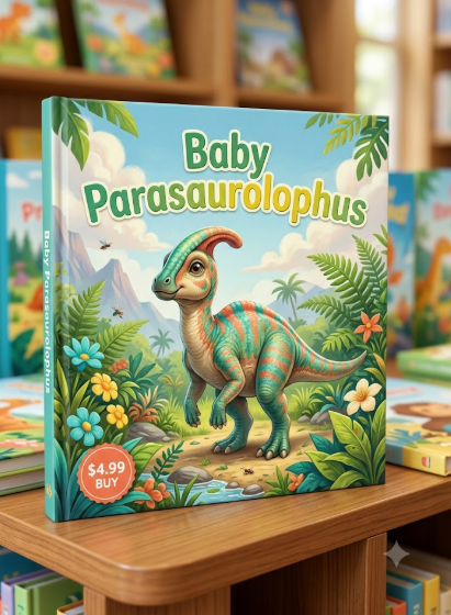 Baby Parasaurolophus