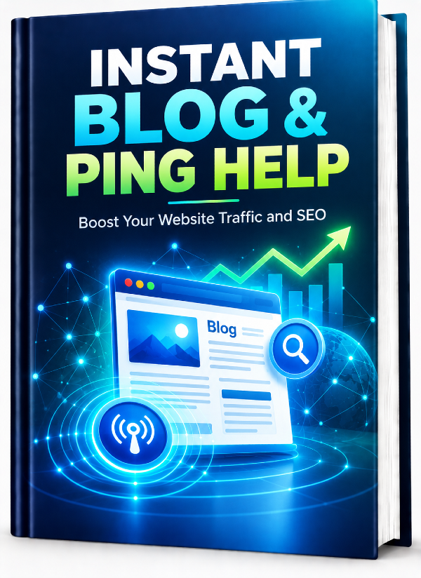 Instant Blog & Ping Help