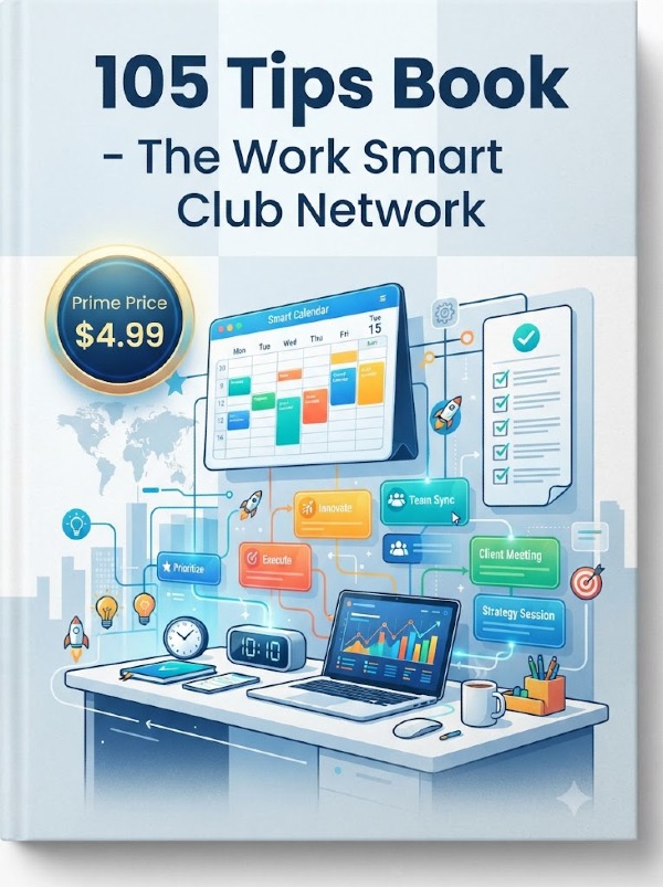105 Tips Book - The Work Smart Club Network