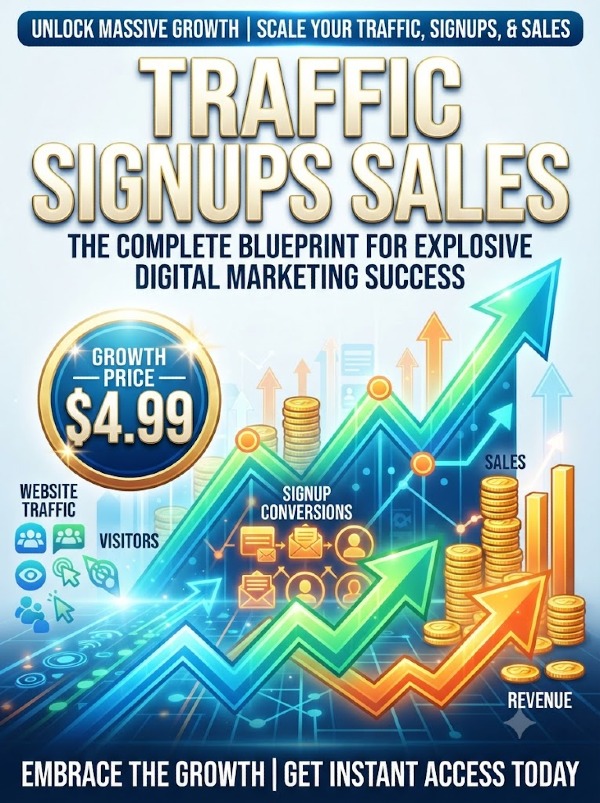 Traffic Signups Sales