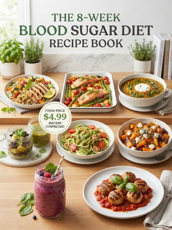 The 8-Week Blood Sugar Diet Recipe Book 