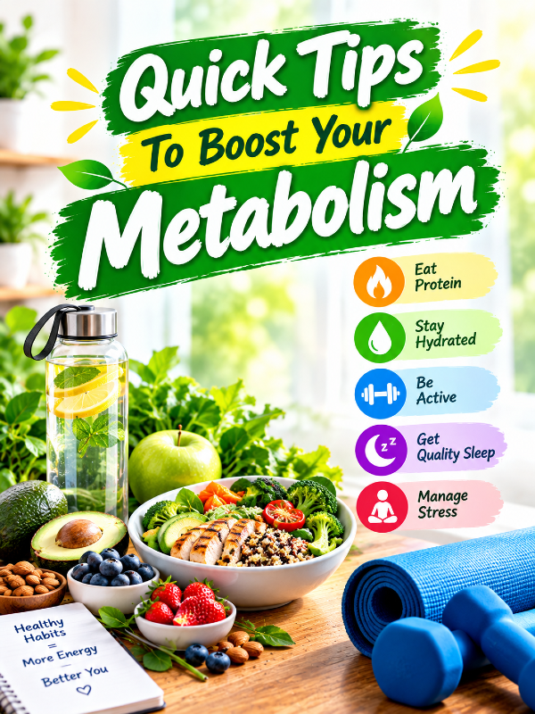 Quick Tips To Boost Your Metabolism