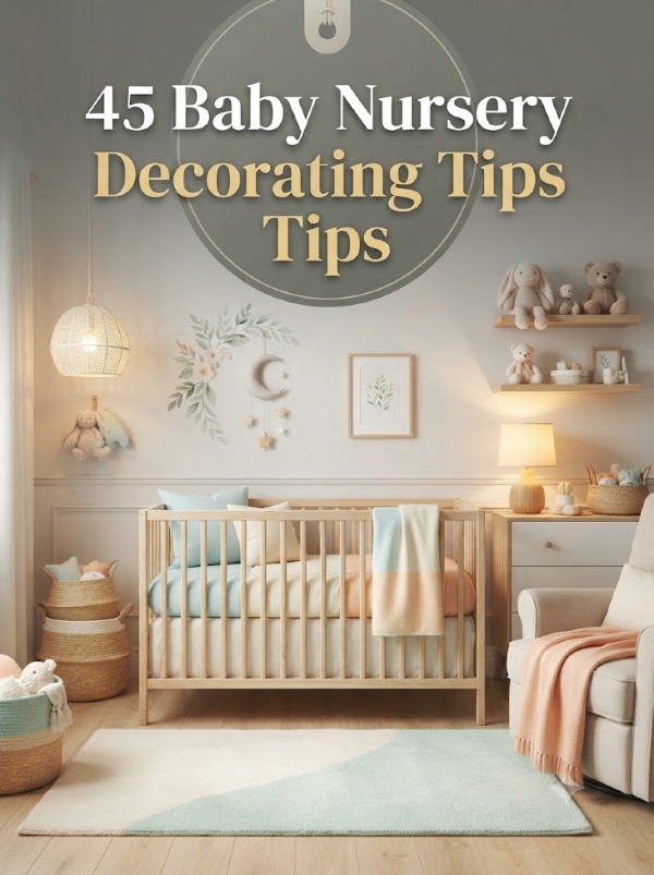 45 Baby Nursery Decorating Tips