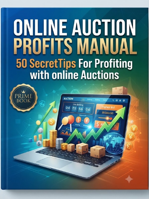 Online Auction Profits Manual 50 SecretTips For Profiting with online Auctions