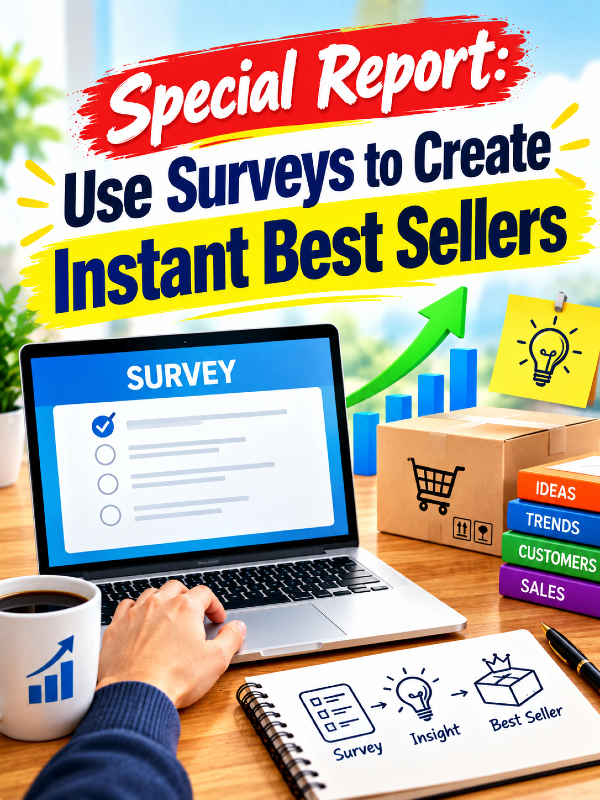 Special Report | Use Surveys to Create Instant Best Sellers