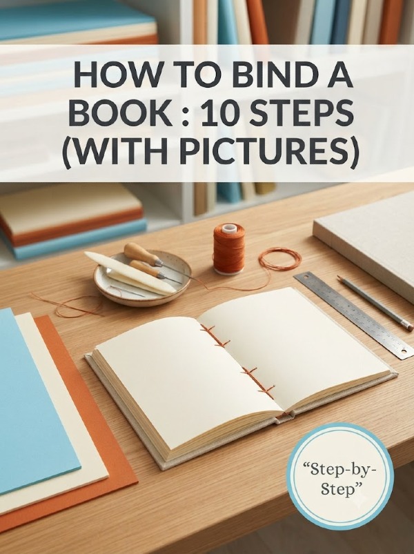 How to Bind a Book : 10 Steps (with Pictures)