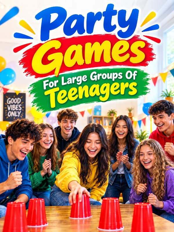 Party Games For Large Groups Of Teenagers