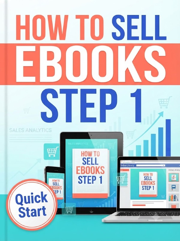How To Sell Ebooks Step 1