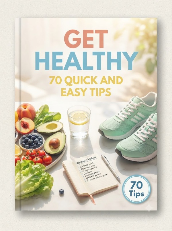 Get Healthy - 70 Quick and easy Tips