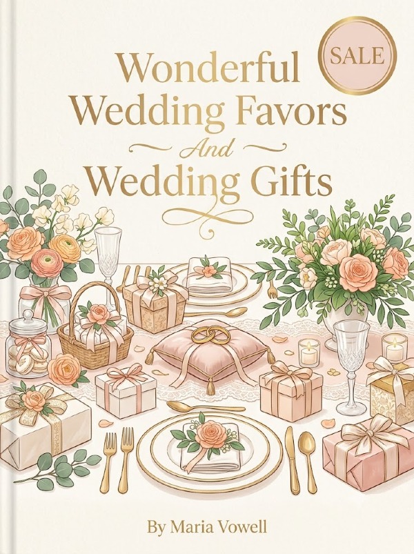 Wonderful Wedding Favors And Wedding Gifts By Maria Vowell