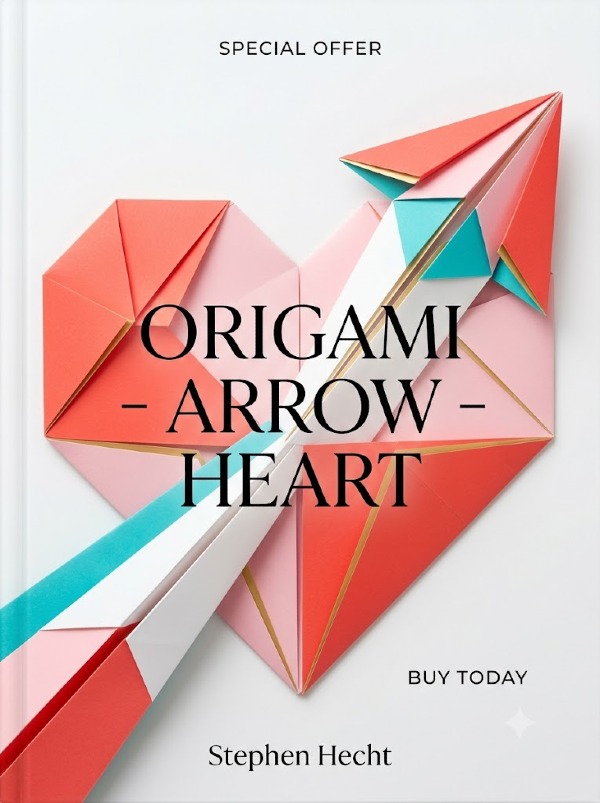 Origami - Arrow - Heart : By Stephen Hecht