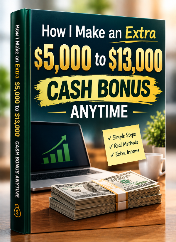 How I make an extra $5,000 to $13,000 cash bonus anytime
