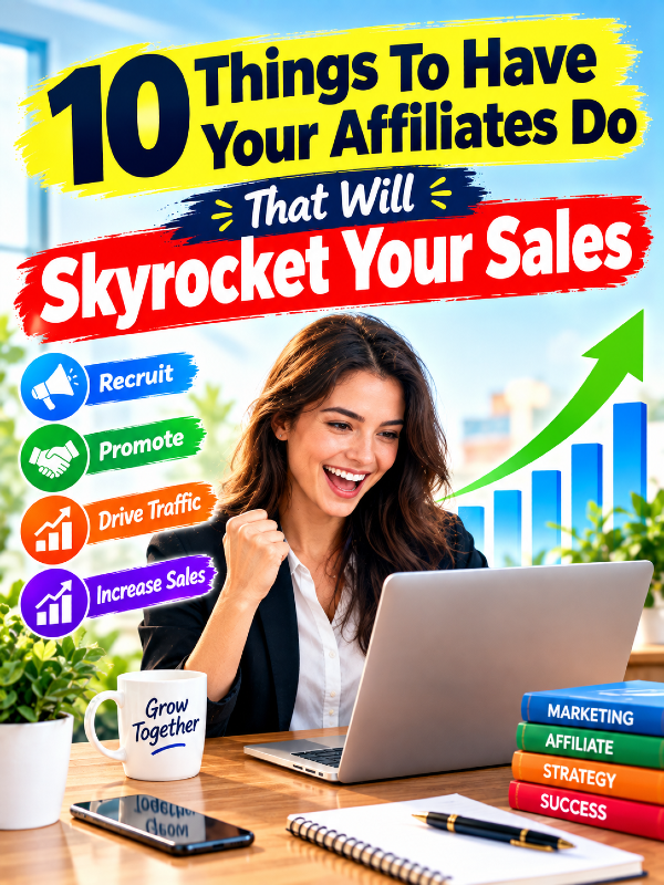 10 Things To Have Your Affiliates Do That Will Skyrocket Your Sales