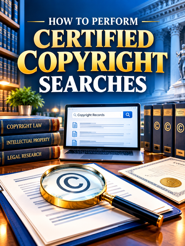 How to perform Certified Copyright Searches