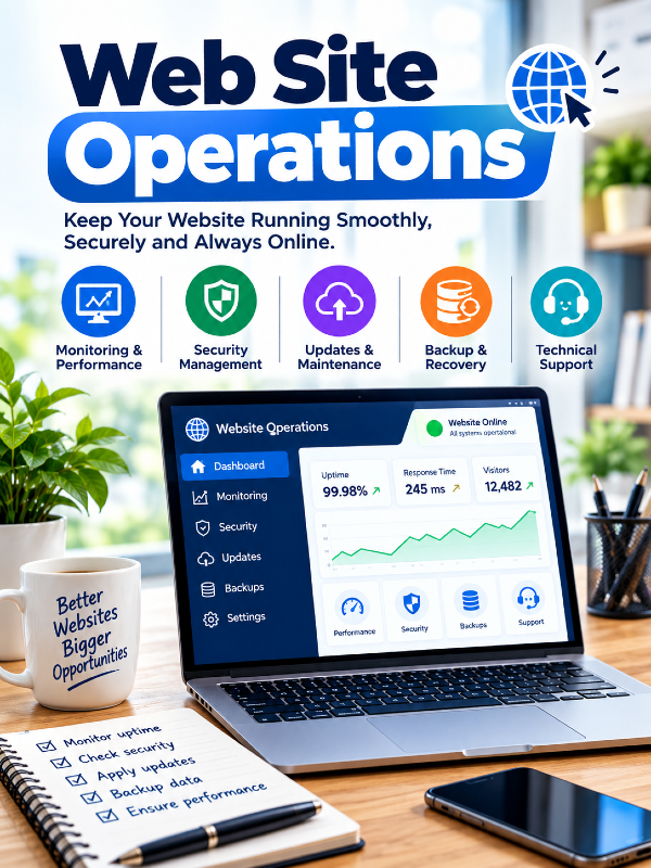  Web Site Opprations