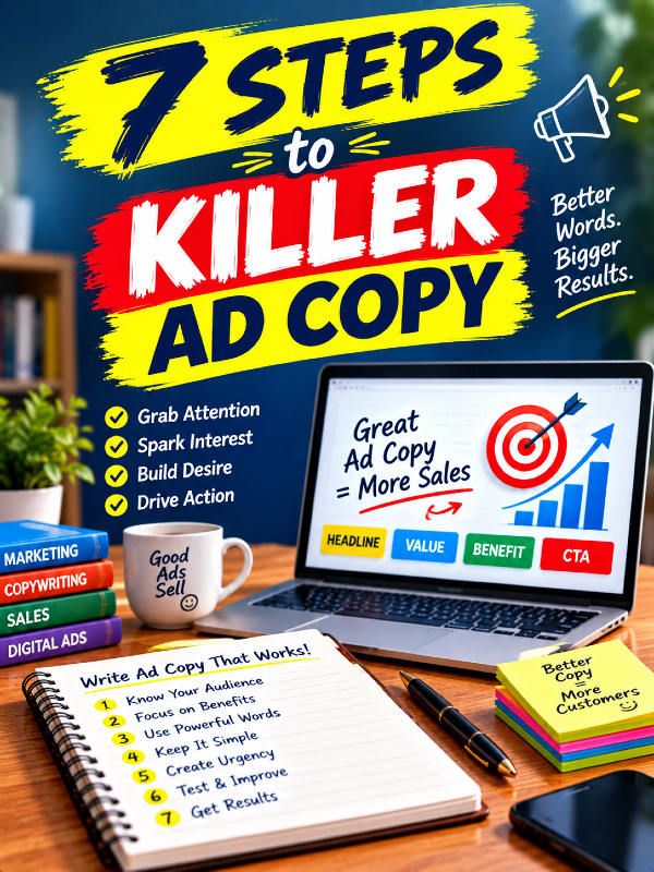 7 Steps to Killer Ad Copy