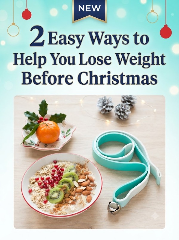 2 Easy Ways to Help You Lose Weight Before Christmas