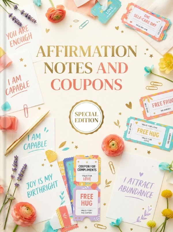 Affirmation Notes And Coupons