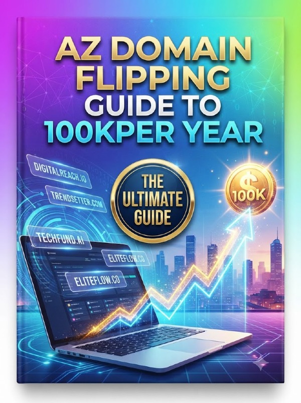 AZ Domain Flipping Guide to 100Kper Year