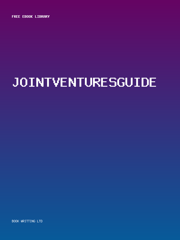 Jointventuresguide