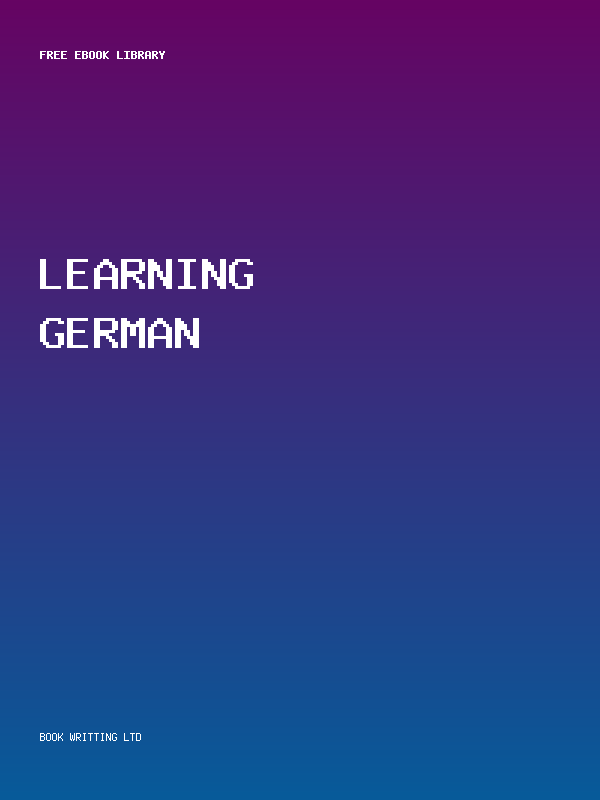 Learning German