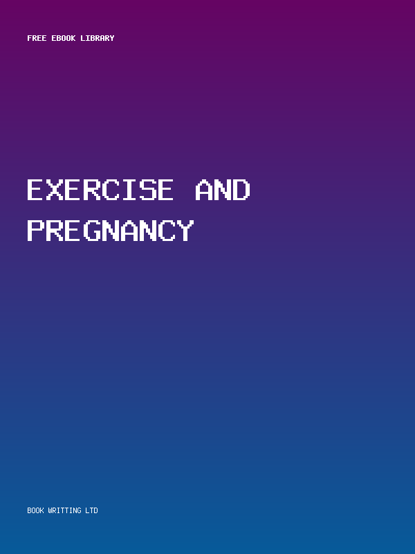 Exercise And Pregnancy