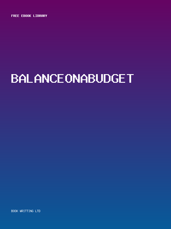 Balanceonabudget
