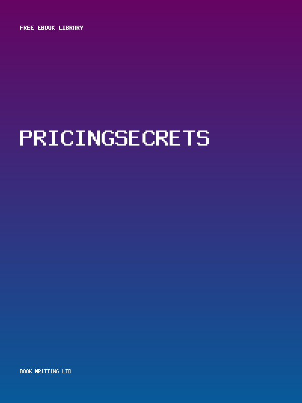 Pricingsecrets