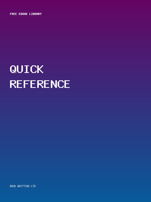 Quick Reference