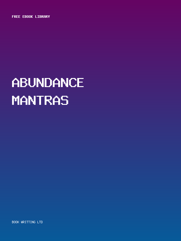 Abundance Mantras