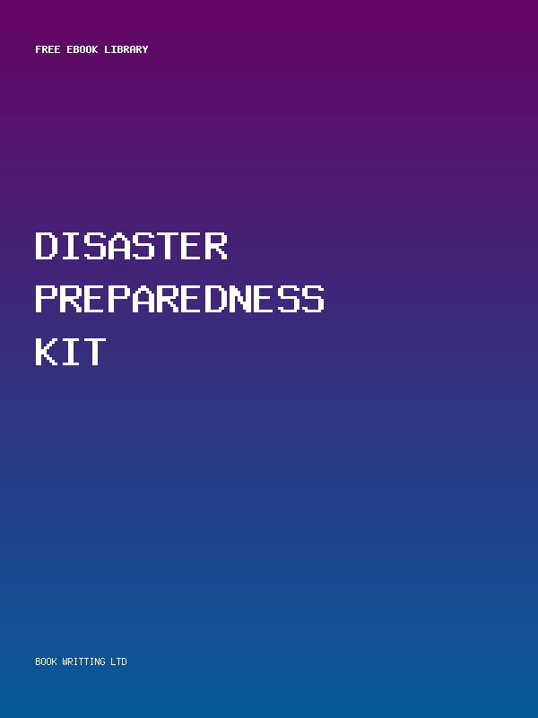 Disaster Preparedness Kit