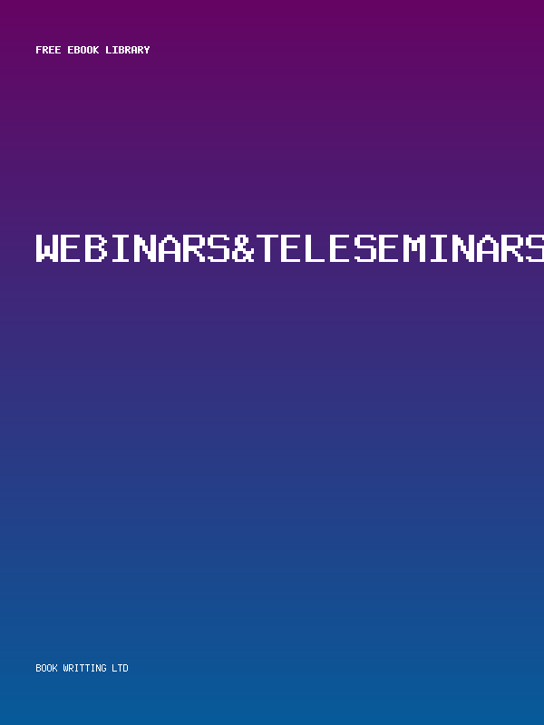 Webinars&Teleseminarsreport