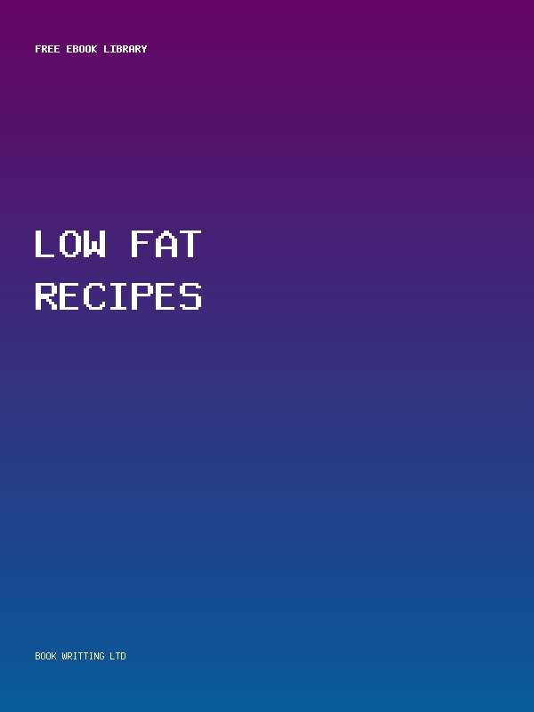 Low Fat Recipes