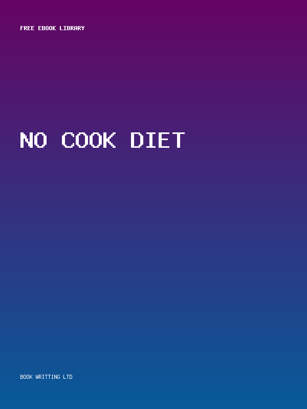 No Cook Diet