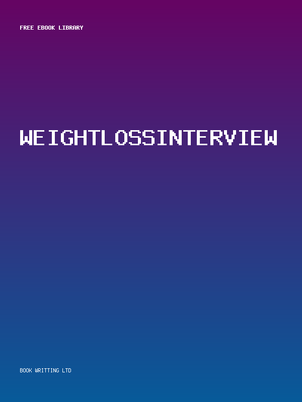 Weightlossinterview