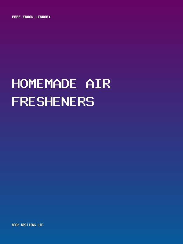Homemade Air Fresheners